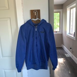 Navy Blue Puma Zip Up Hoodie